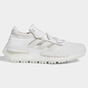 adidas Originals NMD_S1 White Grey Mens Unisex Casual Lifestyle Shoes GW…